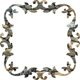svg flourish ornamental decorative floral border geometric abstract frame art 