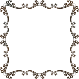 svg flourish ornamental decorative floral border abstract frame design art