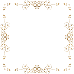 svg flowers leafy flourish ornamental decorative floral leaves border abstract frame design art