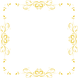 svg flowers leafy flourish ornamental decorative floral leaves border abstract frame design art 