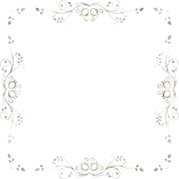 svg flowers leafy flourish ornamental decorative floral leaves border abstract frame design art