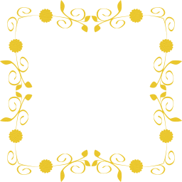 svg flourish floral border flower abstract frame art 