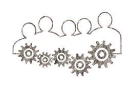gears people work business team gear koorparativ together group woman community teamwork drive cooperate silhouettes human personal man cooperation 