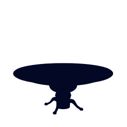 wood table about