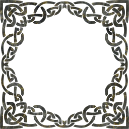 celtic knot frame decorative 