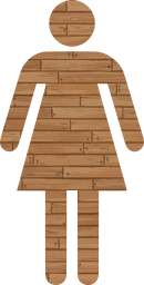 bathroom toilet symbol figure woman women female stick wc 