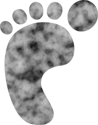 print feet foot barefoot 