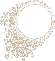 floral baroque circle decoration celtic mirror frame ring 