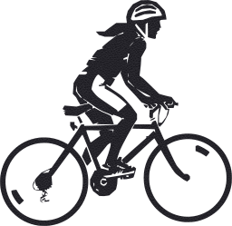 helmet bike woman sport ride 