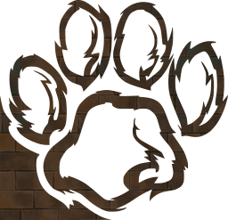paw cat wildcat footprint wildlife 