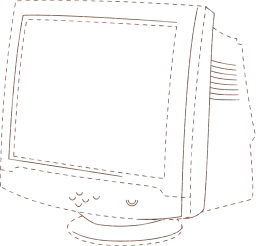화면 컴퓨터 감시 장치 