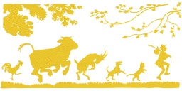 jumping cat running person dog cow goat active chicken man leadership animals 