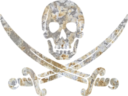 crossed symbol pirate pirates skull swords 