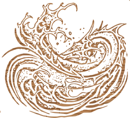 water wave fantasy dragon 