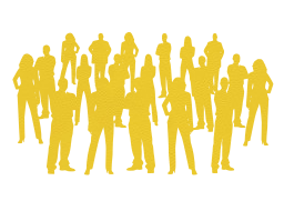 silhouettes personal businessmen 