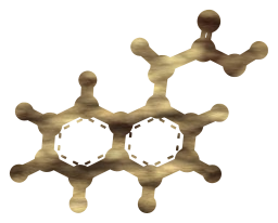 compound aromatic organic chemical 3d molecule ball connection science elements structure research formula substance stick atoms model 