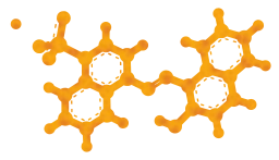 compound molecule structure atoms acid model dye chemistry science